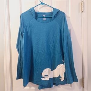 XL puppy the animal rescue site hooded shirt